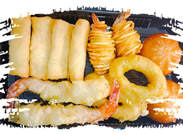 Mix chrupiących przekąsek 12 szt. 