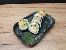 Futomaki: Łosoś w tempurze