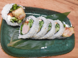 Uramaki:  Tuńczyk w tempurze