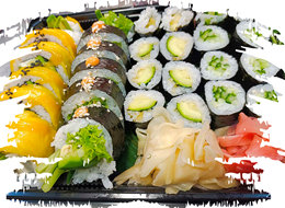 Zestaw sushi: WEGE 3 - 28 szt.  