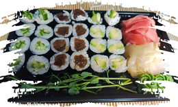 Zestaw sushi:  WEGE 1 - 24 szt.