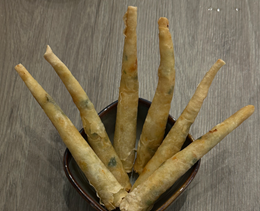 Sajgonki twister z krewetkami