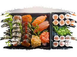 Zestaw sushi dla 3 osób lub więcej:  Surowy 3 - 36 szt.