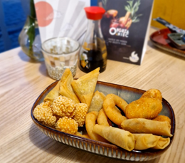 20 szt. pysznych chrupiących przekąsek 