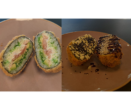 SUSHI BURGER łosoś